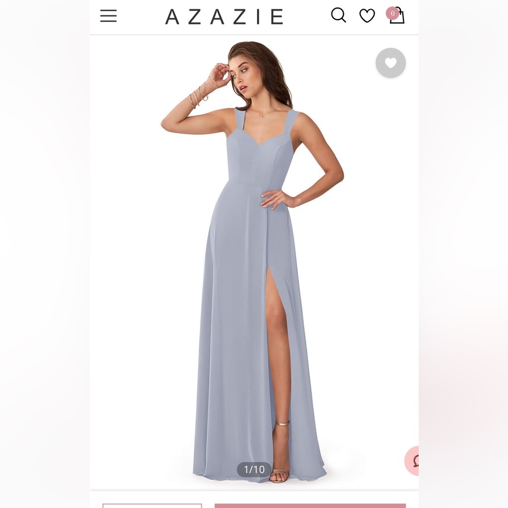 Azazie Dusty Lavender Dress